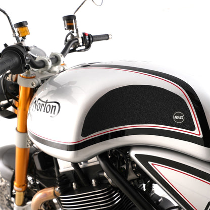 R&G Tank Traction Grips for Norton Commando 961 Sport '23- Colour: Black