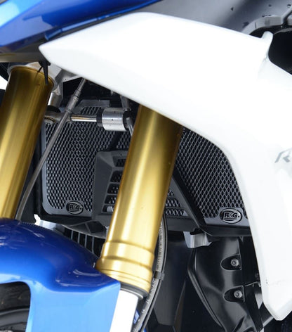 Radiator Guard for the BMW R1200R/RS '15-'18 R1250R (RS) '19-, R1250RS SE '24- Radiator Guard Colour: Black