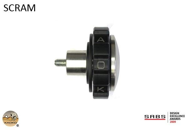 Kaoko Throttle Stabilizer for the Triumph Scrambler 900 (-2014)  Bonneville SE with Mag Wheels (-2014)