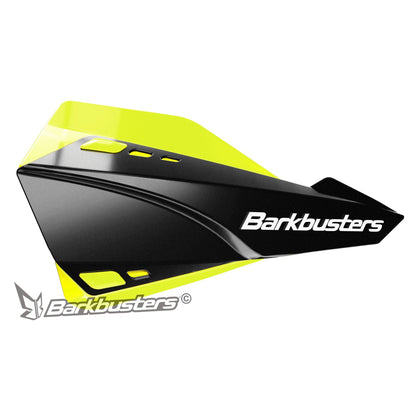 Barkbusters SABRE MX/Enduro Handguard Choose Colour : Black with Yellow High Vis Deflectors