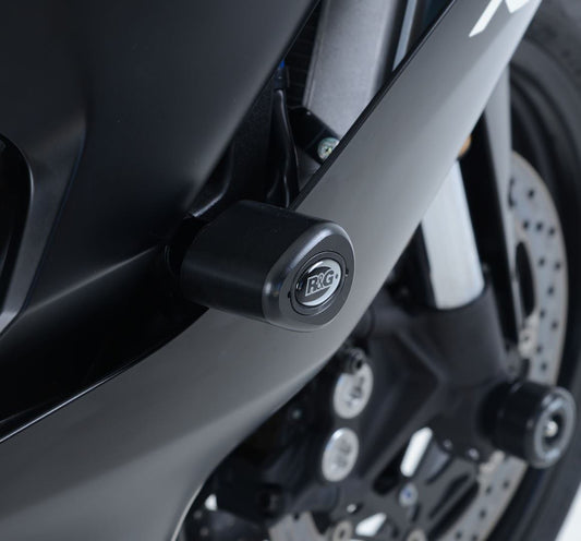 Crash Protectors - Aero Style for Yamaha YZF-R6 '17 (NON-DRILL KIT) Colour: White