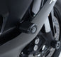 Crash Protectors - Aero Style for Yamaha YZF-R6 '17 (NON-DRILL KIT) Colour: White