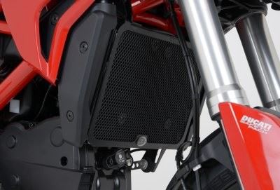 Radiator Guards for Ducati Hypermotard/Hyperstrada 821/939 ('13-) Colour: Titanium