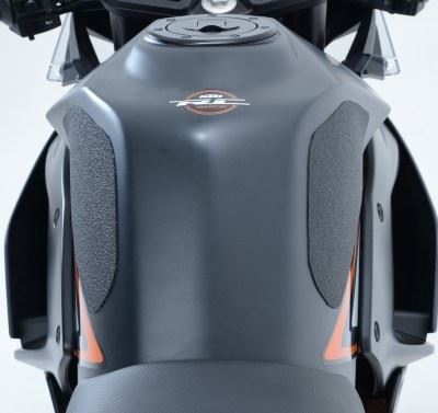 R&G Tank Traction Grip for KTM RC 125/RC 200 '14- / RC390 '14-'21 Colour: Clear