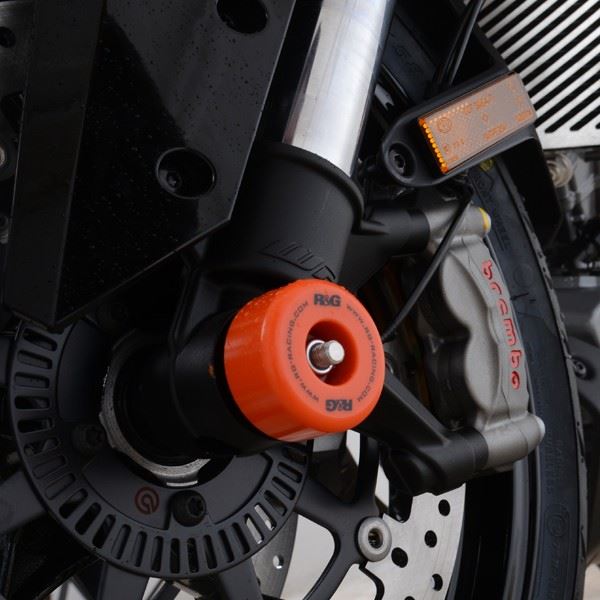 Fork Protectors for the KTM 1290 Superduke GT '19- '24 Colour : Black