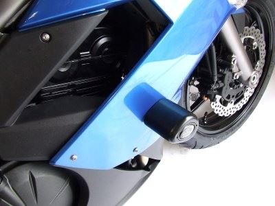Crash Protectors - Aero Style for Kawasaki ER6-F (Ninja 650R) FAIRED. 2009 - 2011