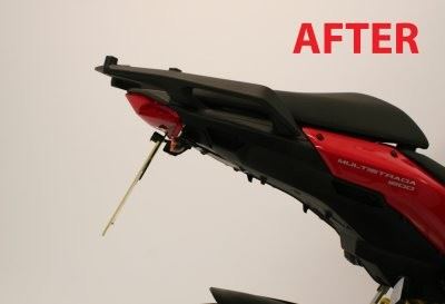 Tail Tidy for the Ducati Multistrada 1200