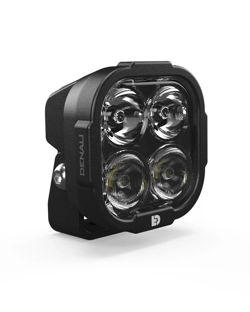 DENALI DL-4 Driving Light w/ DataDim Technology, 4-LED, Elliptical Hybrid Beam Colour: Amber
