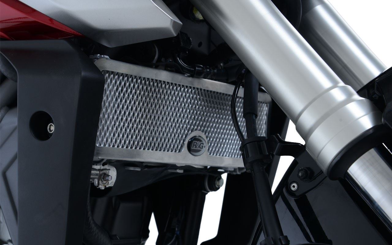 Radiator Guard for the Honda CB125R '18- '24 model Colour: Black