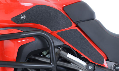 R&G Tank Traction Grips for Ducati Multistrada 950 '17- '21/ 950S '19- '21 Colour: Black