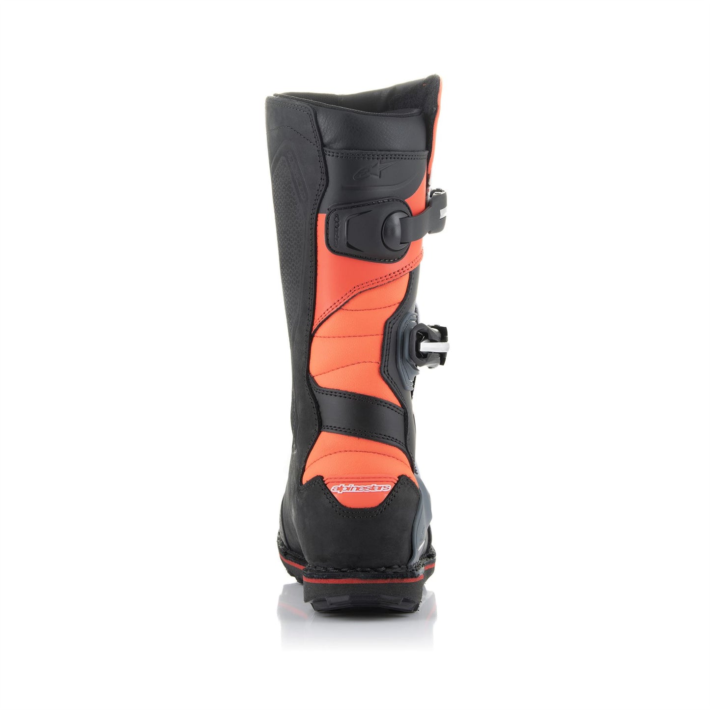 Alpinestars Tech T - Black Gray Red Fluo - US 8 / EU 42