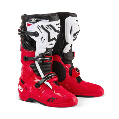 Alpinestars Tech 10 Enduro Bright Red Black White - US 11 / EU 45.5
