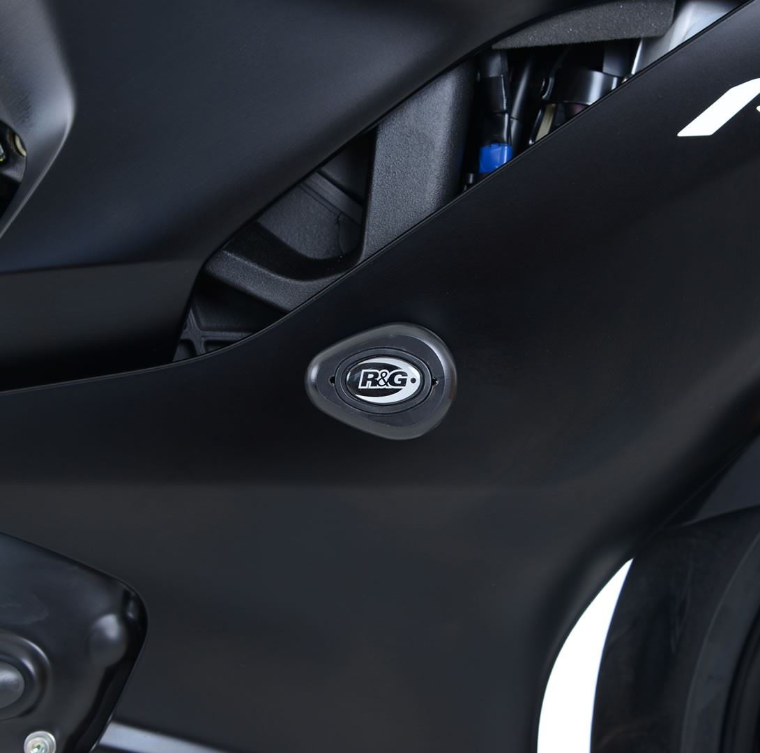 Crash Protectors - Aero Style for Yamaha YZF-R6 '17 Colour: Black
