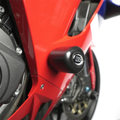 Crash Protectors - Aero Style for Honda CBR600RR '24-  DRILL KIT Colour: Black