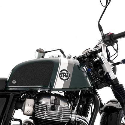 R&G Tank Traction Grips for Royal Enfield Continental GT 650 ’19- Colour: Clear