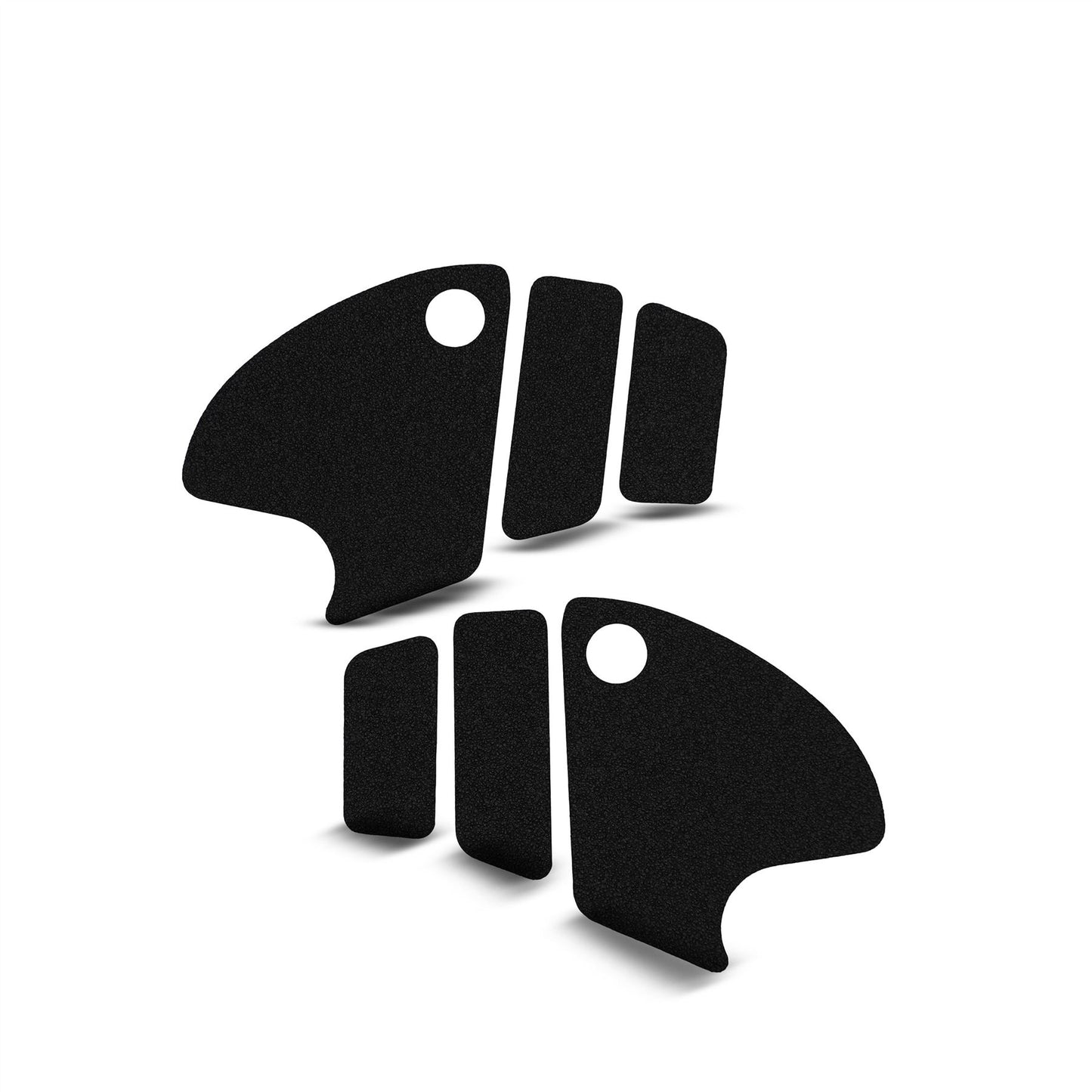 R&G Tank Traction Grips for Yamaha YZF-R125 '23- Colour: Clear