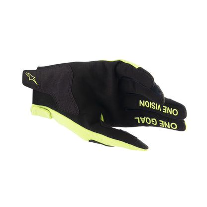 Alpinestars Radar Gloves Yellow Fluo Black - Size S