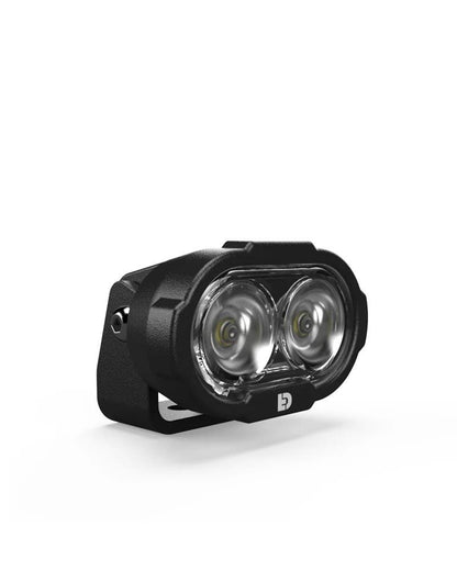 DENALI DL-2 Driving Light w/ DataDim Technology, 2-LED, 60° Symetrical Flood Beam Colour: White