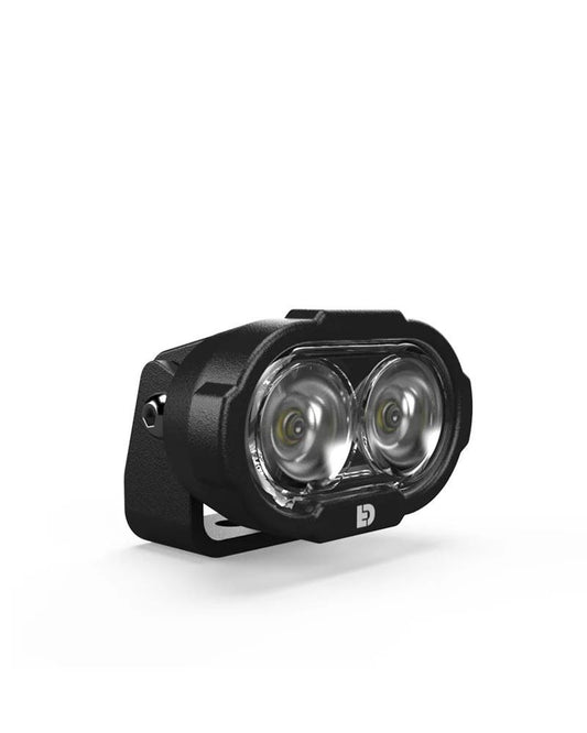 DENALI DL-2 Driving Light w/ DataDim Technology, 2-LED, 60° Symetrical Flood Beam Colour: White
