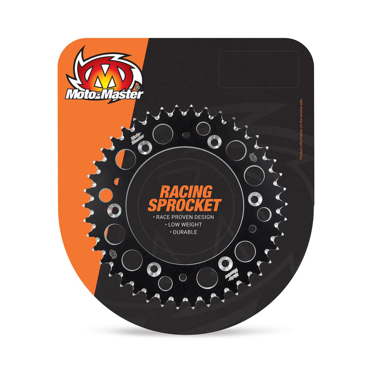 Moto-Master 7075 Alu Rear Sprocket - Black - 415-45 KTM/Hqv/GasGas 50SX TC50 MC50 14-25