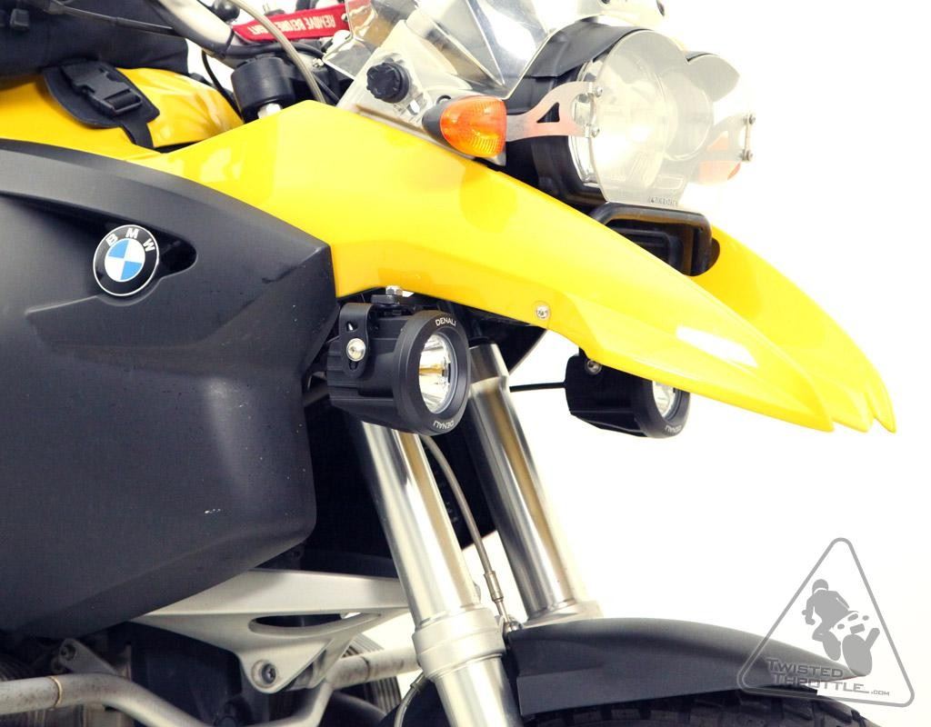 Denali Auxiliary Light Mounting Bracket for BMW R1200GS '04-'12 & GSA '05-'13