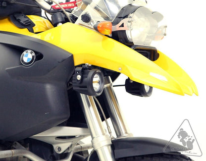 Denali Auxiliary Light Mounting Bracket for BMW R1200GS '04-'12 & GSA '05-'13