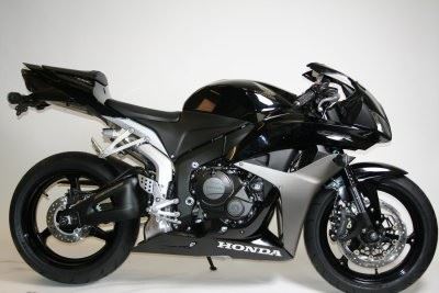 Crash Protectors - Aero Style for Honda CBR600RR '07-'08 Colour: White