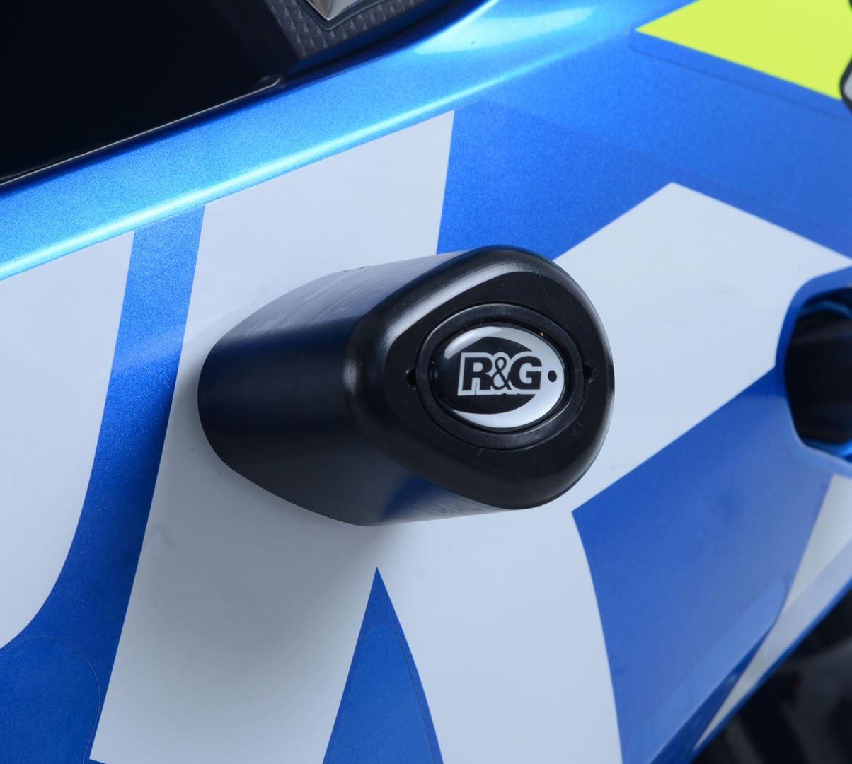 Crash Protectors - Aero Style for Suzuki GSX-R125 '17- '19 Colour: White