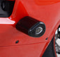 Crash Protectors - Aero Style for Panigale V4, V4S and Speciale '18-'19 Drill kit (inner panel and outer fairing) Colour: Black
