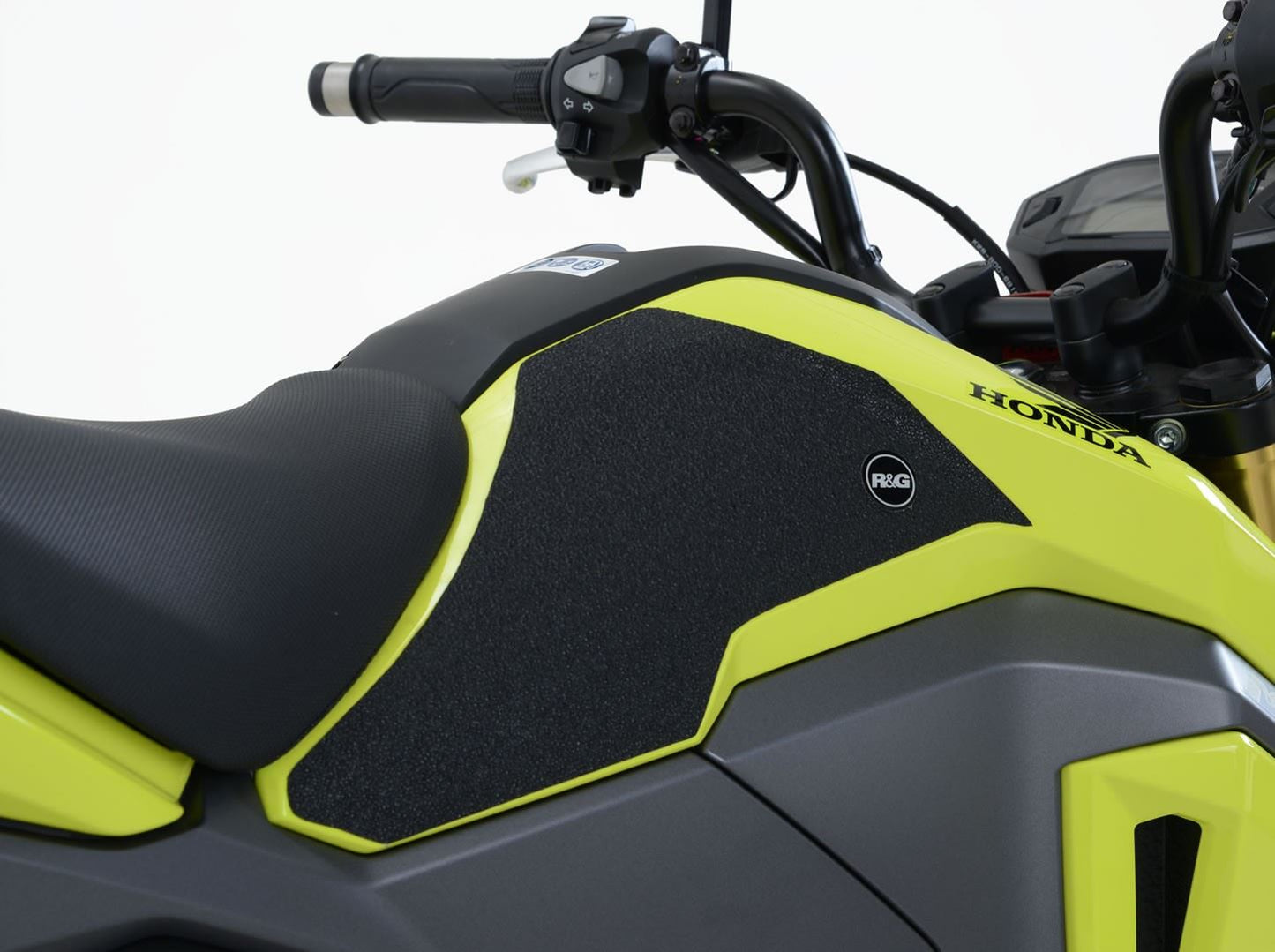 R&G Tank Traction Grips for Honda MSX125 (GROM) '16-'20 Colour: Black