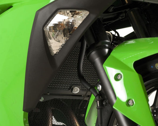 Radiator Guards for Kawasaki Ninja 250 ('08-'17) Ninja 300 ('12-) & Z250 '13-18' Radiator Guard Colour: Titanium