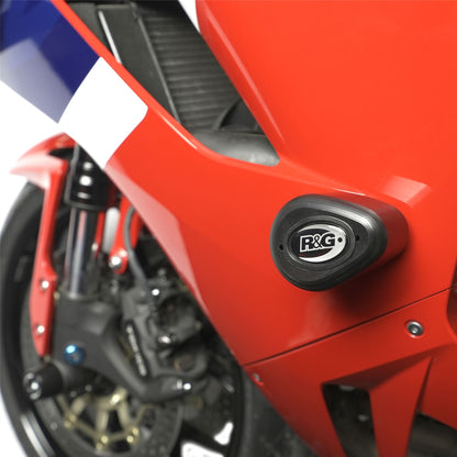 Crash Protectors - Aero Style for Honda CBR600RR '24-  DRILL KIT Colour: Black