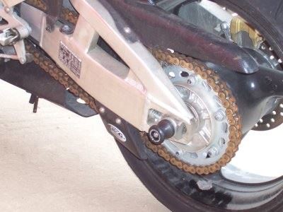 Toe Chain Guards - ABS Shark's Fin Colour: Black