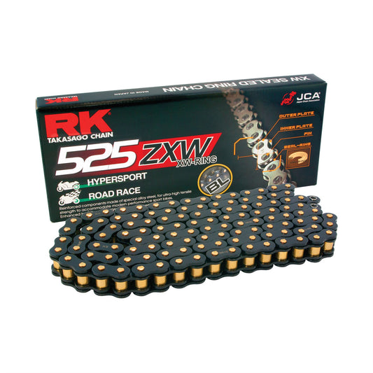 RK BL525ZXW-98 Black Scale XW-Ring Chain