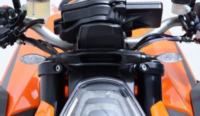 Front Indicator Adapter Kit for the KTM 1290 Superduke '14- '24, KTM 790 Duke '18-, 790 Adventure '19-'22, 1290 Super Duke R ’20- '24 & KTM 890 Adventure '20-'22