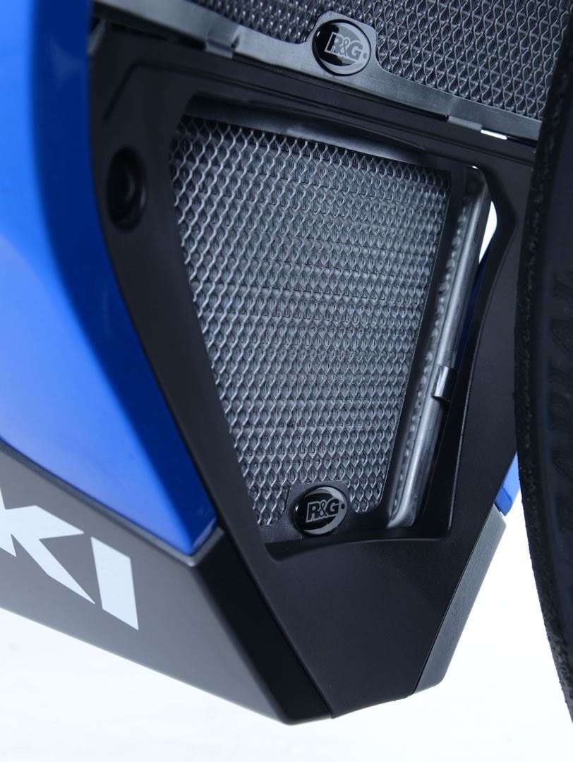 Oil Cooler Guard for Suzuki GSXR1000 '17- '24  / GSX-R1000R '17- '24 Colour: Black