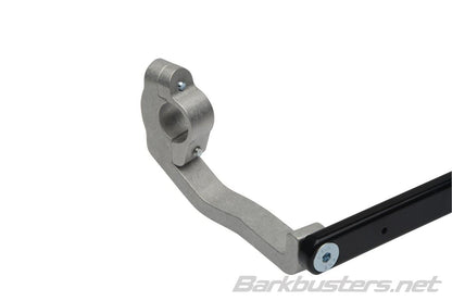 BarkBusters Handguard Kit for KTM 200/250/390 DUKE, Suzuki Gladius, Honda CB500F '13-'18, Aprilia Shiver 900 '18- '24 & BMW F800 GS '16- Colour: Silver