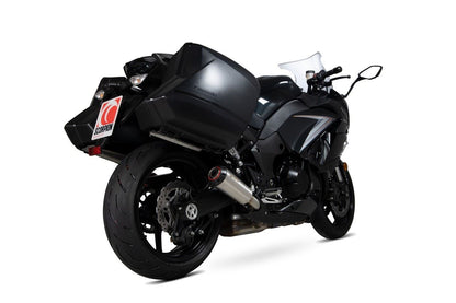 Scorpion Exhaust for Kawasaki Z1000SX '14-'16 (Red Power Pair) Exhaust Finish: Black Ceramic Coated