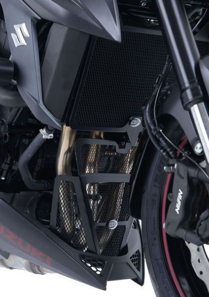 Radiator Guards for Suzuki GSR750 '11- '24 and Suzuki GSX-S750 '17- '24 Colour: Titanium