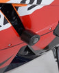 Crash Protectors - Aero Style for Honda CBR600RR ('13-'16) - NON DRILL KIT Colour: White