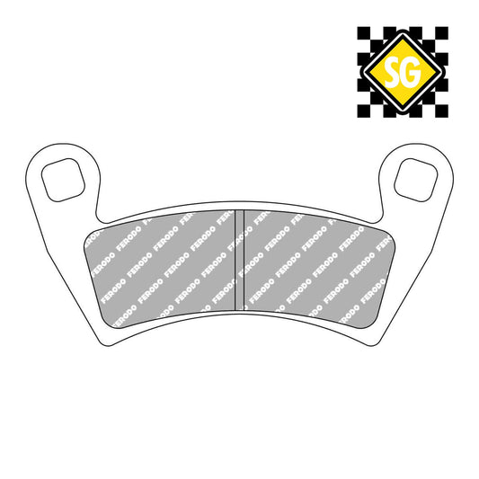 Ferodo FDB2263SG Sinter Grip Off-Road Compound Pad - FA452