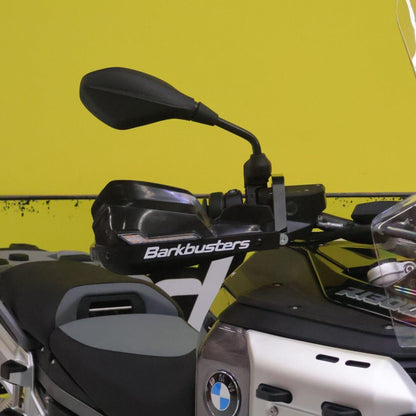 BarkBusters Handguard Kit Two Point Mount: BMW R1300GS '24-  & R1300GS Adventure '24- with Amber light in OEM Handguard