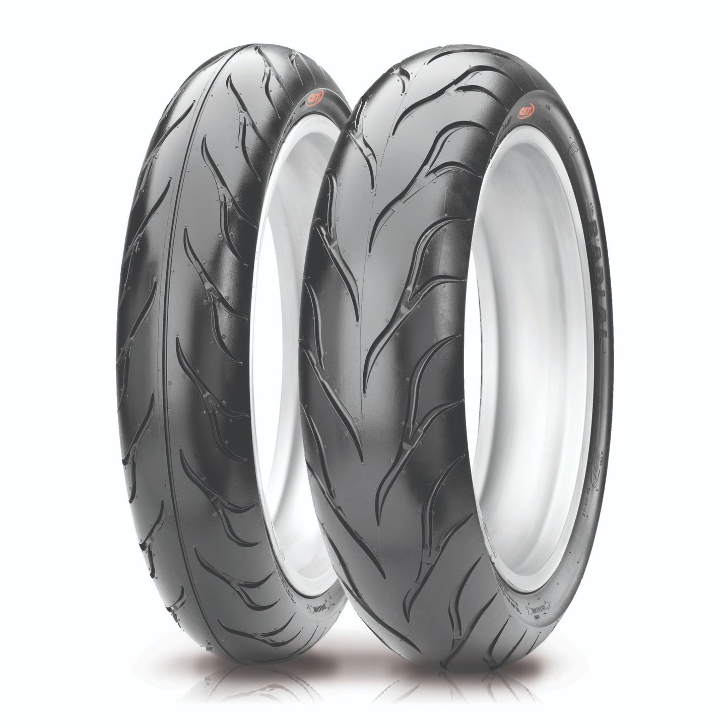 150/60R17 And 110/70R17 Adreno CM615/6 Tyre Pair - KTM/Aprilia OEM