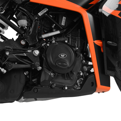 Engine Case Cover Kit (2pc) for Husqvarna Svartpilen / Vitpilen 401 '20- '23, KTM 390 Adventure '20- '24 & RC 390 '22- Race/road version