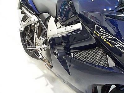 Crash Protectors - Classic Style for Honda VFR800 '02-'13 (VTEC) - c/w Water Bottle - Colour: Black