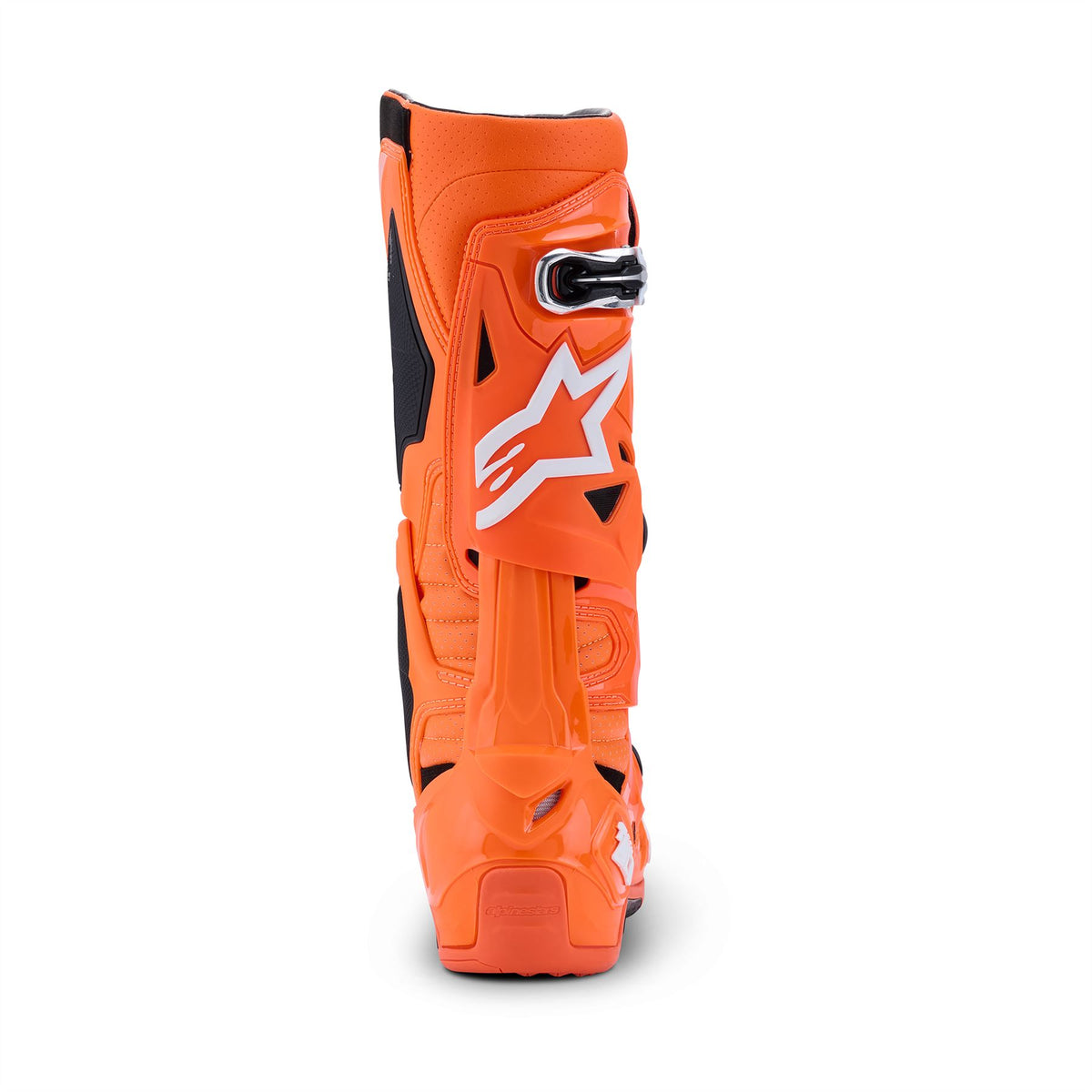 Alpinestars Tech 10 Supervented - Orange Fluo Black White - US 10 / EU 44.5