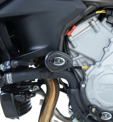 Crash Protectors - Aero Style for MV Agusta 675/800 Brutale, Rivale, Dragster, Stradale and Turismo Veloce models (upto 2016) Colour: Black