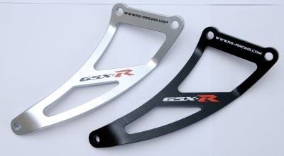 Exhaust Hanger for Suzuki GSX-R600/750 '00-'05 & Suzuki GSX-R1000 '00-'04 models Colour: Silver (SI)