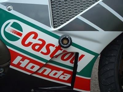 Crash Protectors - Classic Style for Honda VTR1000 SP-2 Colour: Black