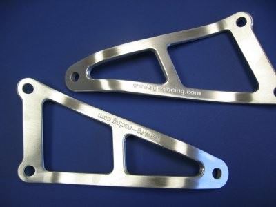 Exhaust Hangers Aprilia RSV '98-'03 (Twin Exhaust) Colour: Silver (SI)